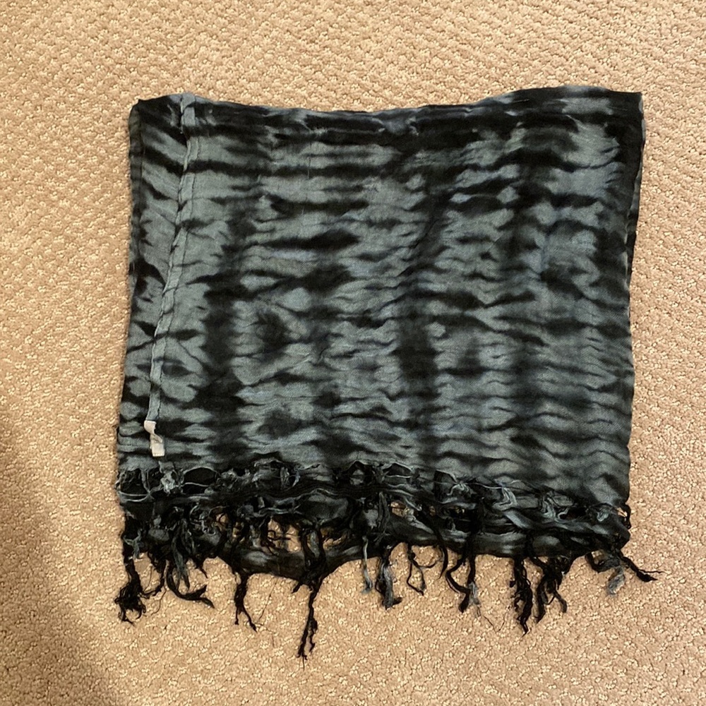 Tie dye infinity scarf